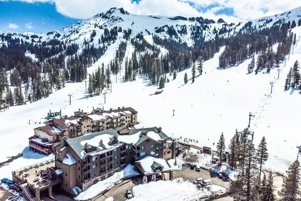 a outdoor view with a sitting space