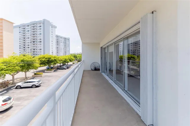 a view of balcony and patio