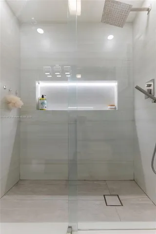 a view of a storage and utility room