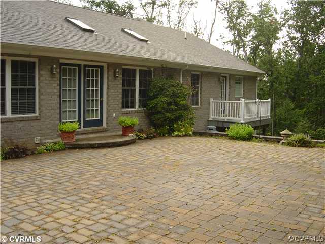 2128 Flint Hill Road Powhatan, VA 23139 - Photo 12 of 12 Other - Huge stone rear patio, private wooded lot!