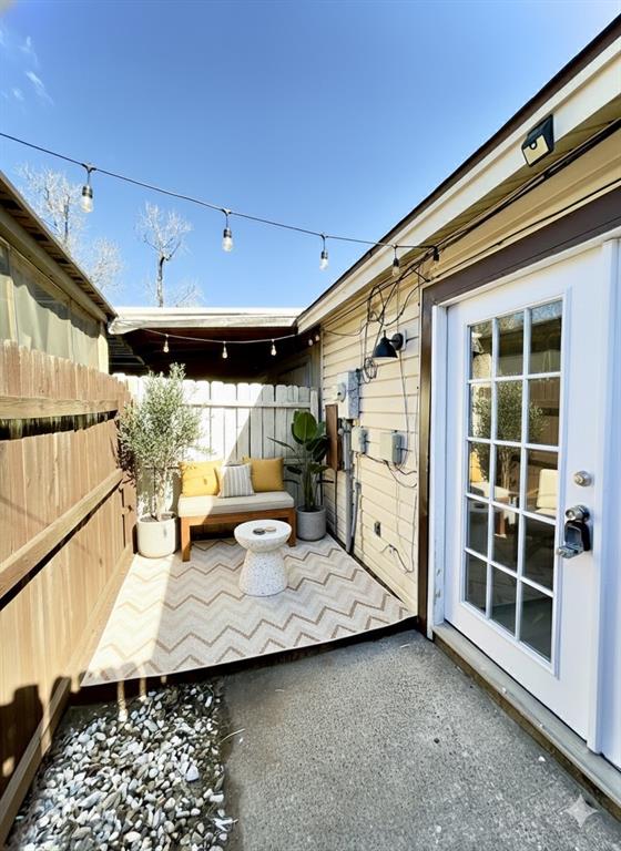 1508 Grantbrook Lane Dallas, TX 75228 - Photo 10 of 11 a view of a living room and a balcony