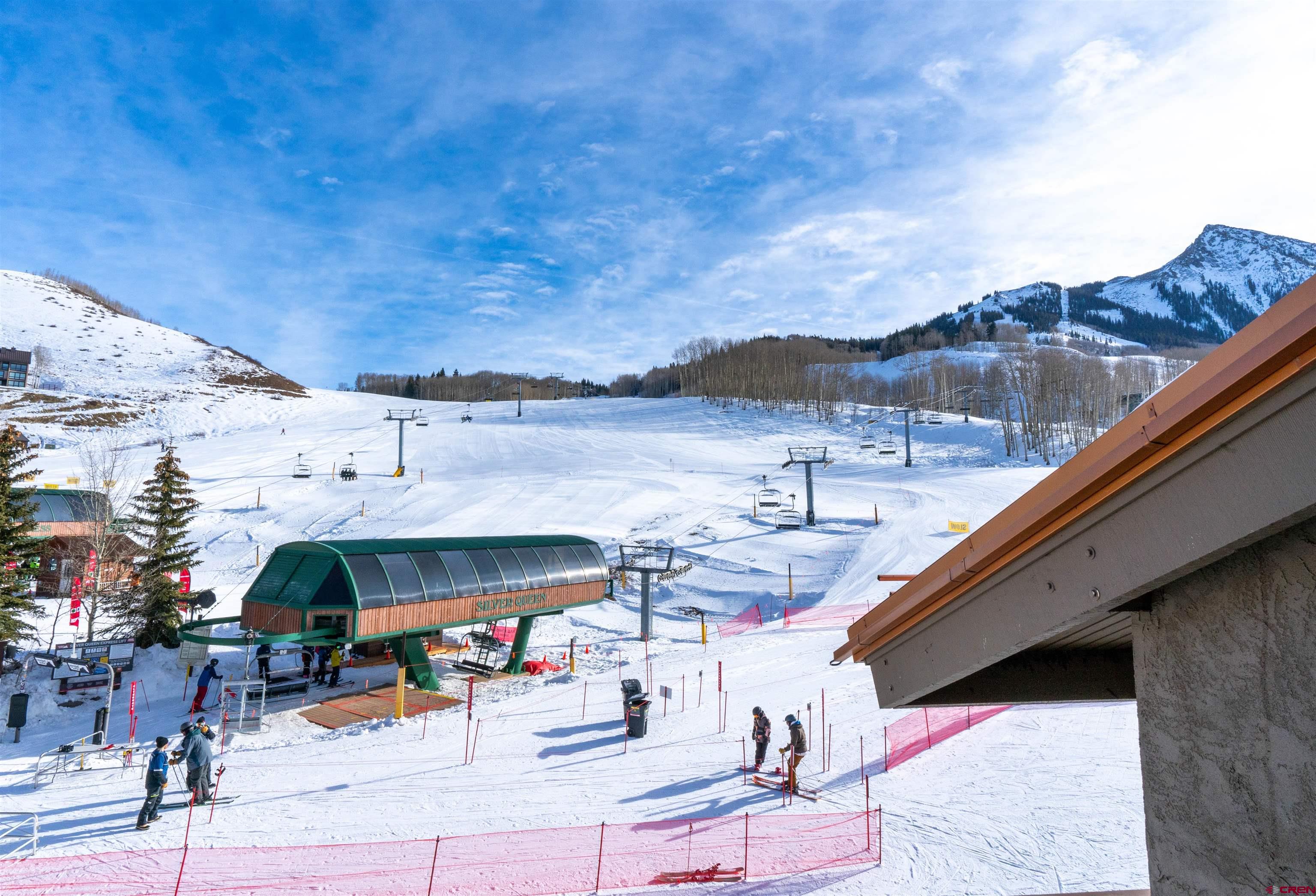 12 Snowmass Road, Unit 414 Crested Butte, CO 81225 - Photo 9 of 33 a view of city from balcony