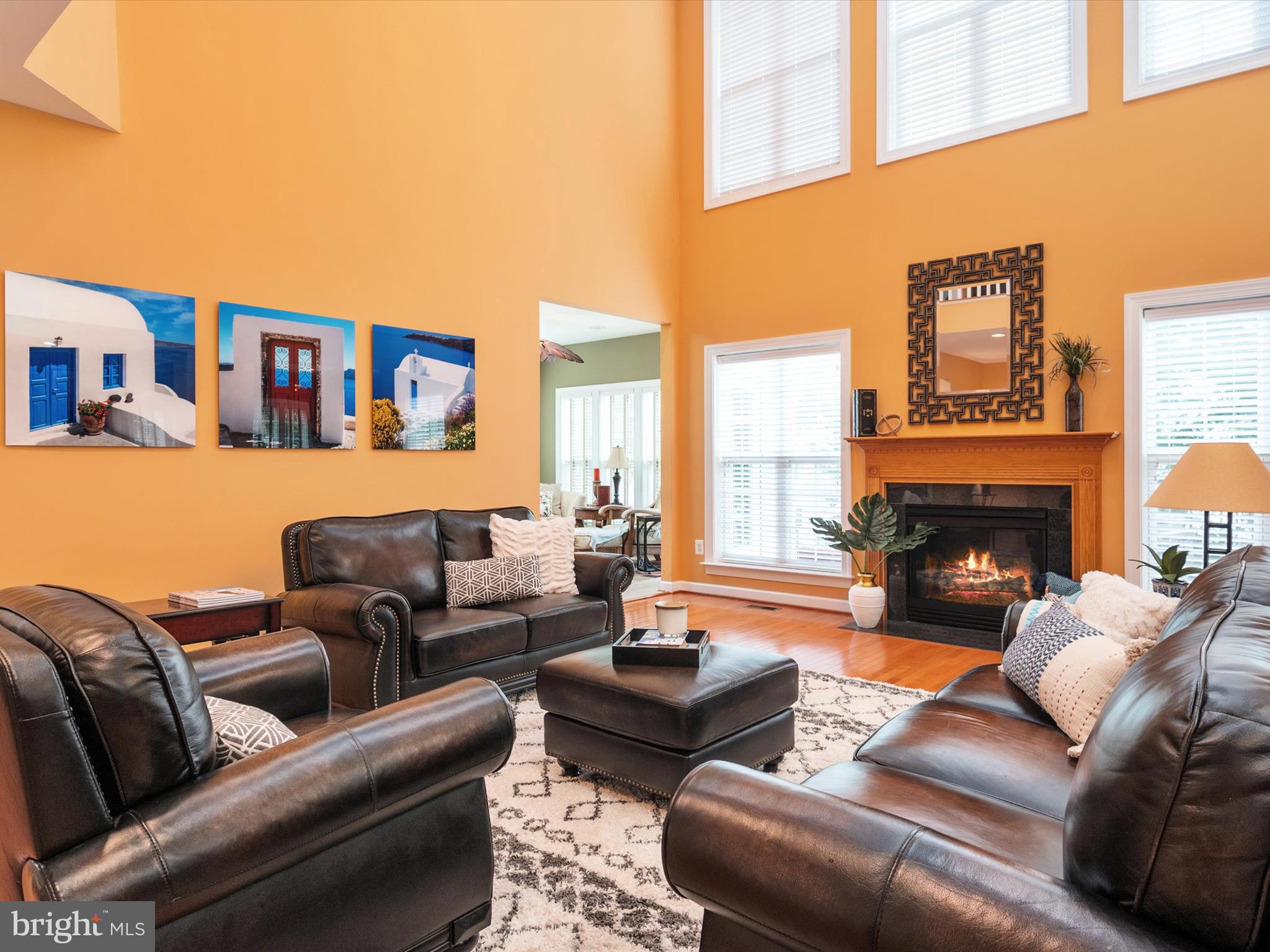 1914 Eamons Way Annapolis, MD 21401 - Photo 8 of 58 Cozy fireplace and a flood of natural light