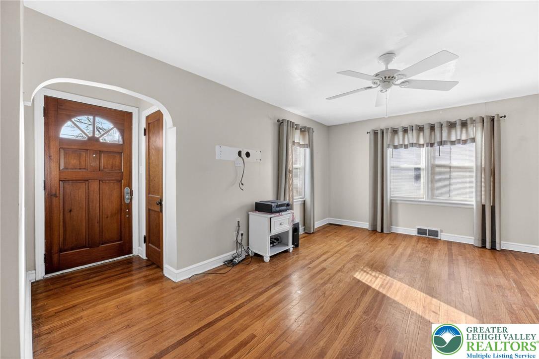5370 Hanoverville Road Bethlehem, PA 18017 - Photo 3 of 24 wooden floor in an empty room with a window