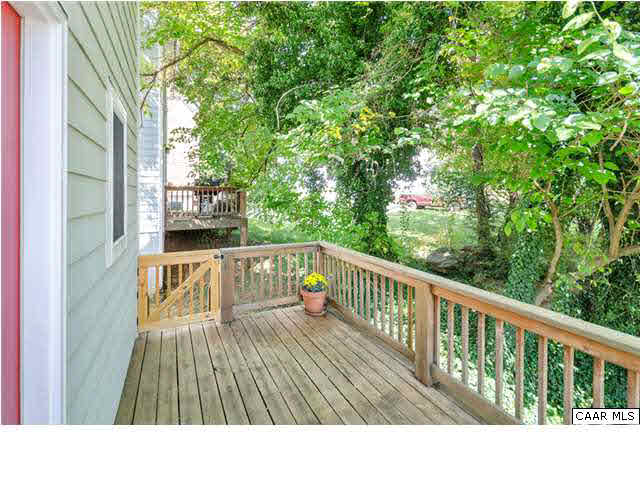 132 Roy's Place Charlottesville, VA 22902 - Photo 16 of 19 Rear deck is a sweet spot for children or for grown-ups in need of a respite! Deck has stairs to connect with side and rear yard.