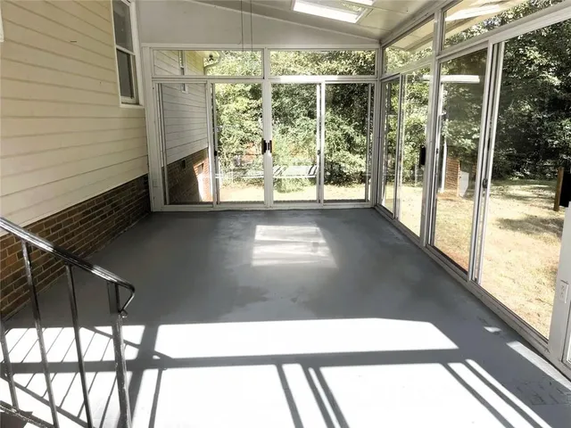 a picture of a glass door with glass windows
