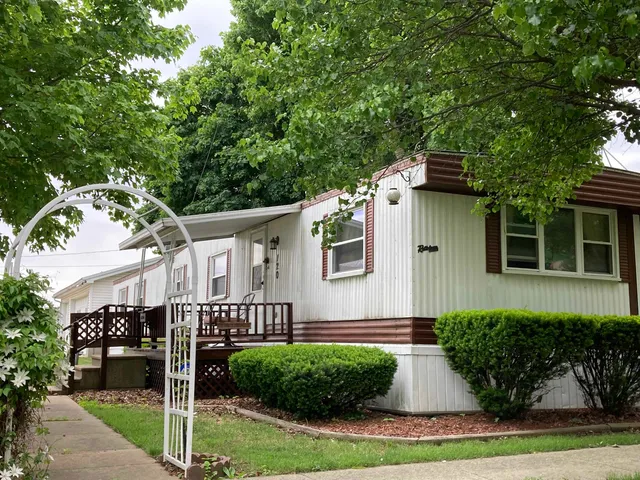 a front view of a house with porch