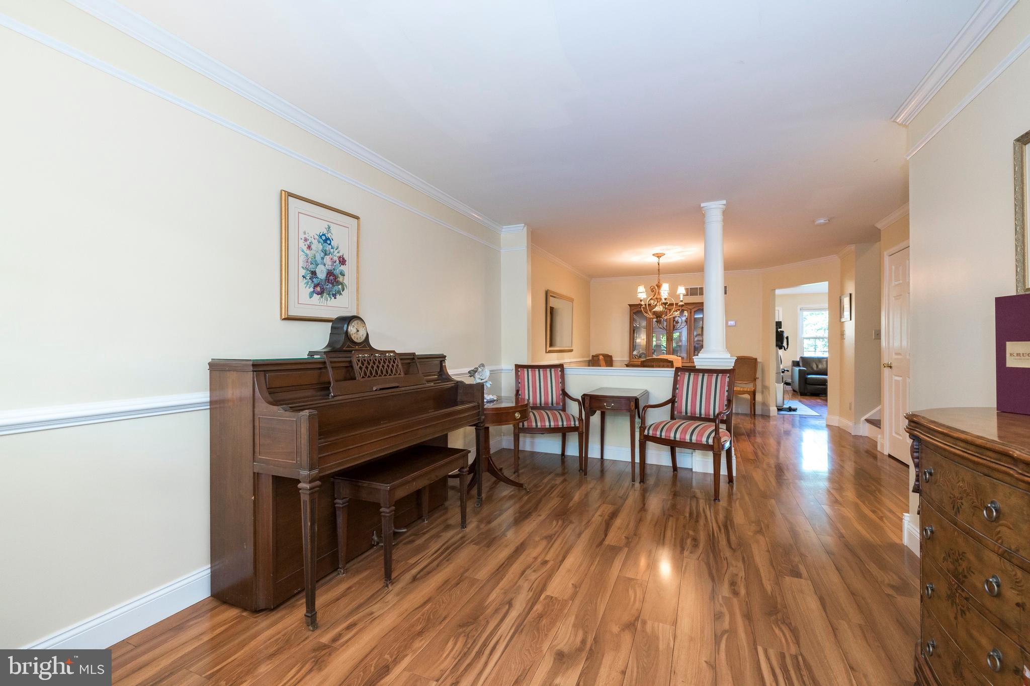 74 Walker Road Royersford, PA 19468 - Photo 10 of 39 Living room, beautiful pillar and moldings