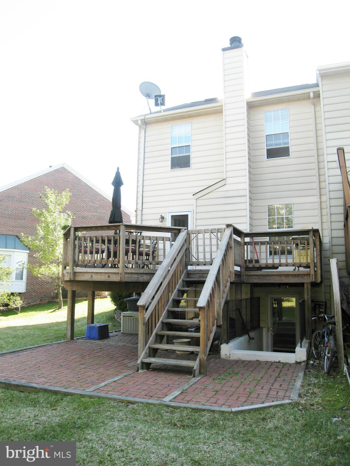 6009 Bingley Road Alexandria, VA 22315 - Photo 23 of 30 Patio & Additional Storage Under Deck
