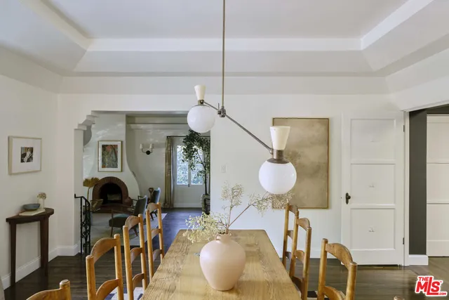 a kitchen with a stove and cabinets
