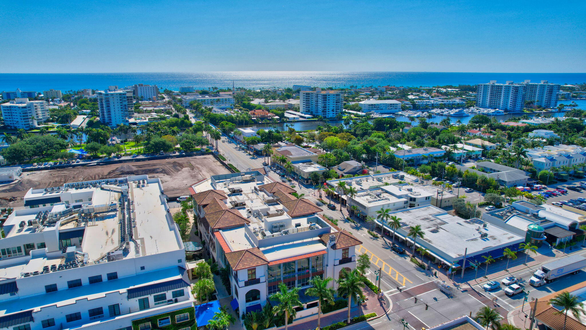 2805 Southwest 22nd Avenue, Unit 2050 Delray Beach, FL 33445 - Photo 35 of 36 AERIAL VIEW OF ATLANTIC AVE.
