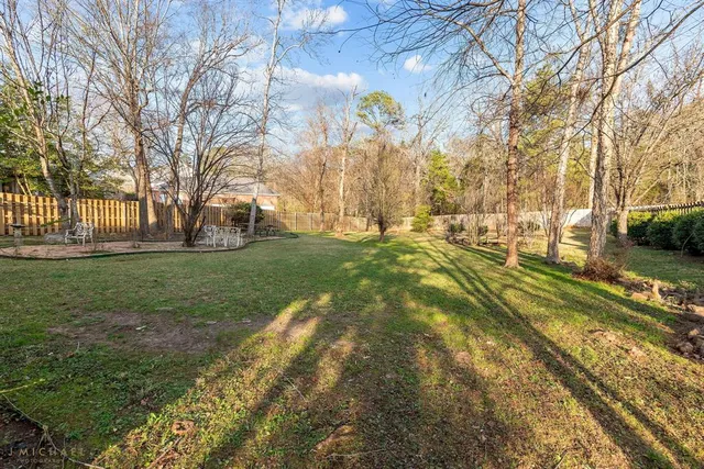 a view of yard with tree