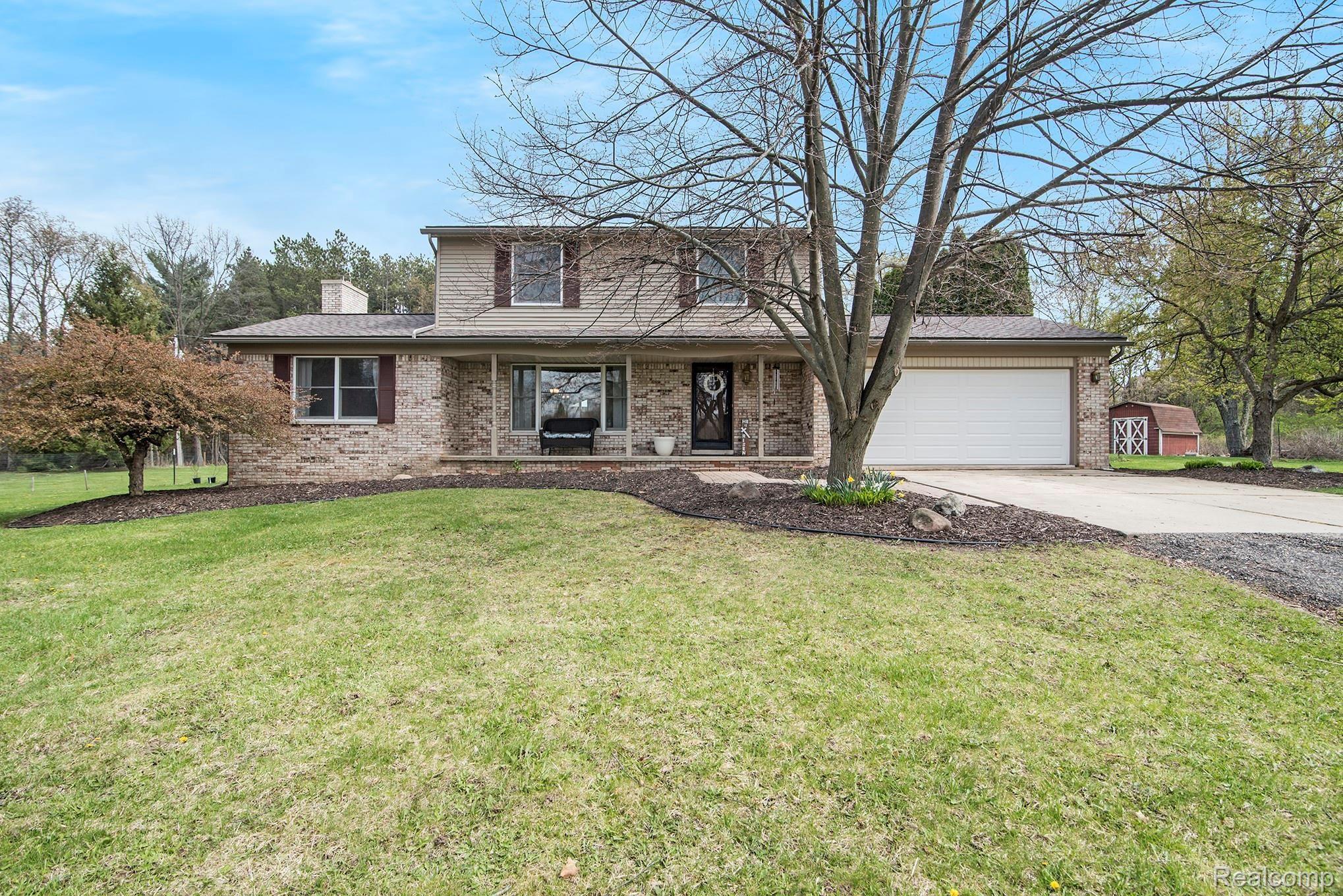 1860 Echo Hills Road Howell, MI 48855 - Photo 1 of 25 Beautiful 3 bedroom colonial on a cul-de-sac and 1.7 acres
