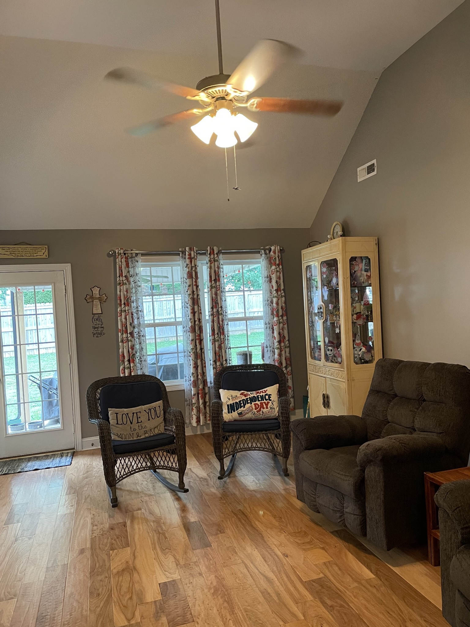 85 Good Hope Cemetery Road Oak Grove, KY 42262 - Photo 12 of 46 a living room with furniture and a large window