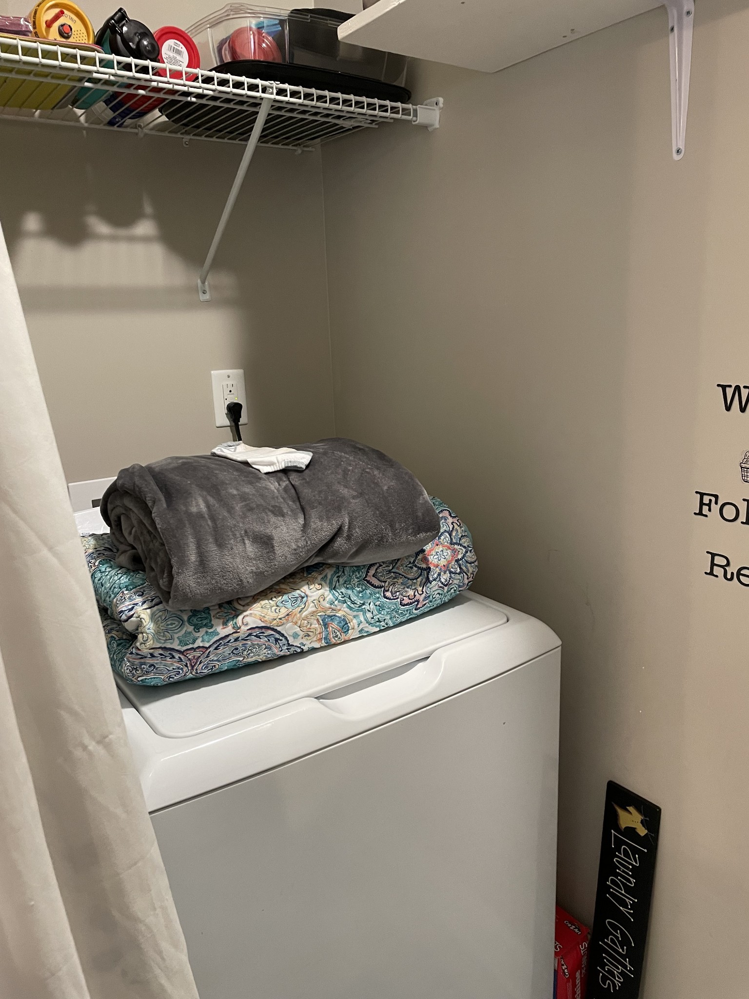 85 Good Hope Cemetery Road Oak Grove, KY 42262 - Photo 23 of 46 a close view of washer and dryer
