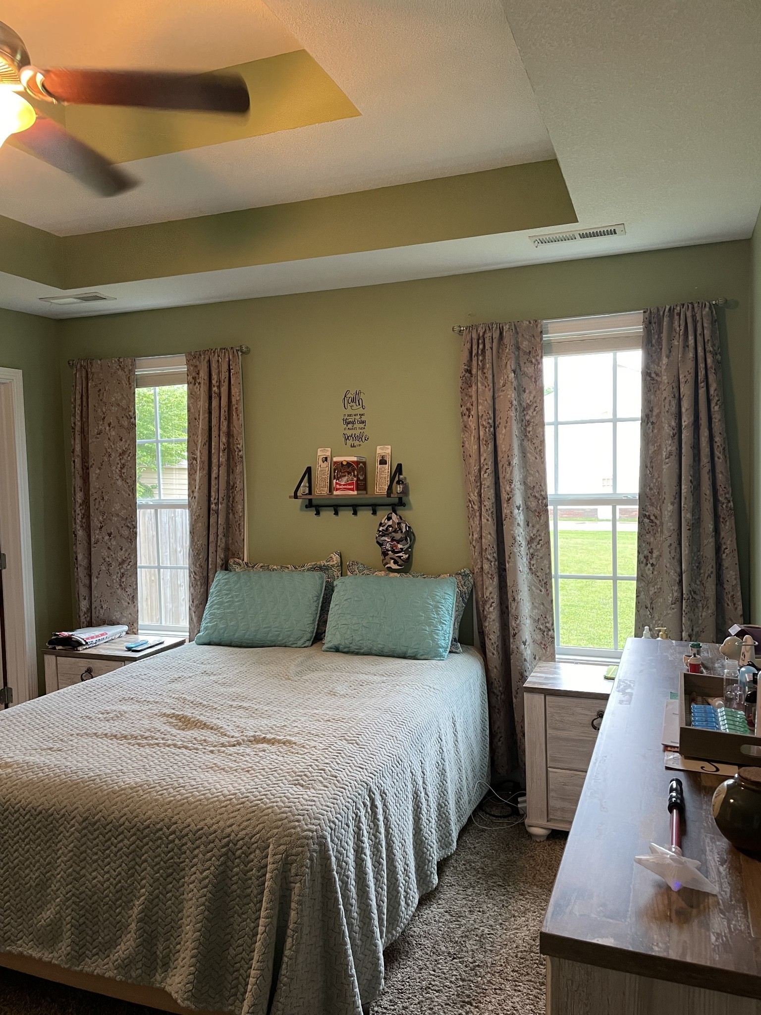 85 Good Hope Cemetery Road Oak Grove, KY 42262 - Photo 32 of 46 a bedroom with a bed and a window