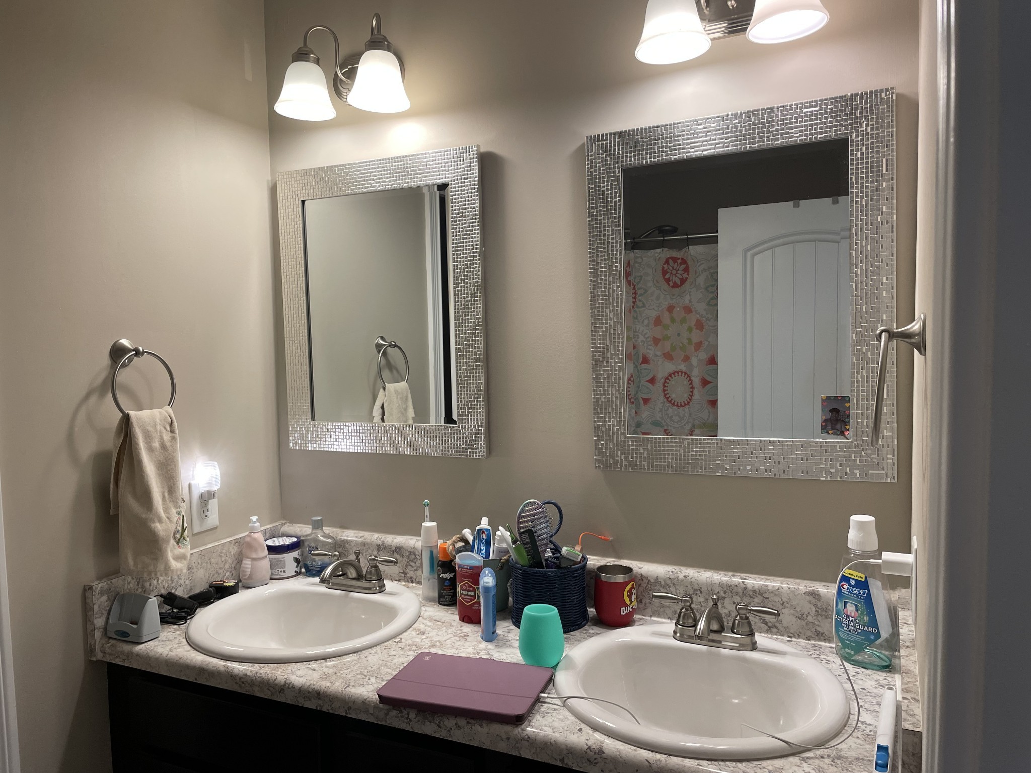 85 Good Hope Cemetery Road Oak Grove, KY 42262 - Photo 34 of 46 a bathroom with a sink and a mirror