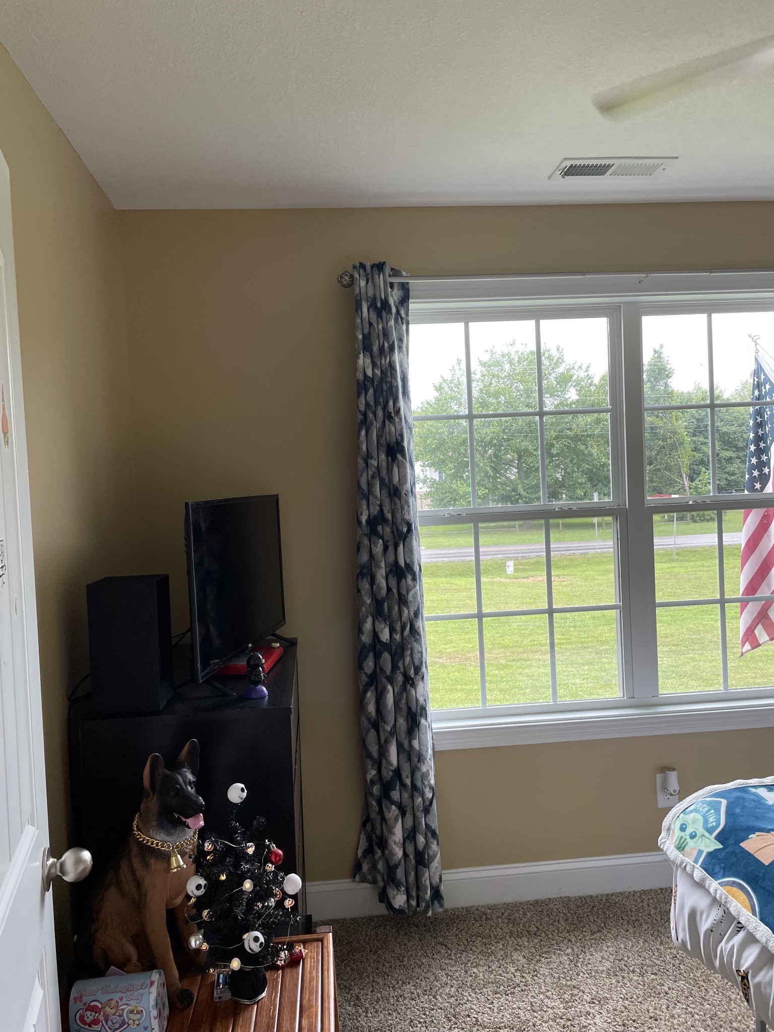 85 Good Hope Cemetery Road Oak Grove, KY 42262 - Photo 43 of 46 a room with a large window and a television