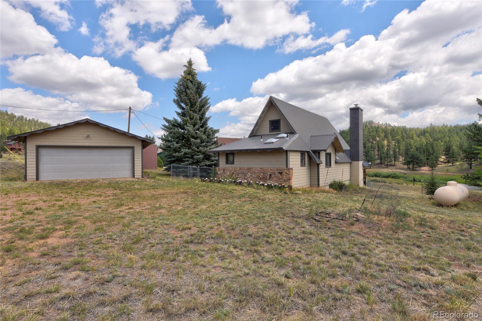 202 East Platte Road Lake George, CO 80827 - Photo 6 of 34 a view of a house with a yard