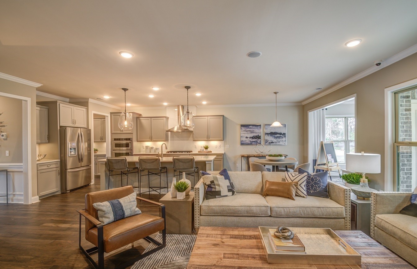 1231 Pebble Run Road Hendersonville, TN 37075 - Photo 2 of 53 a living room with furniture wooden floor and a large window