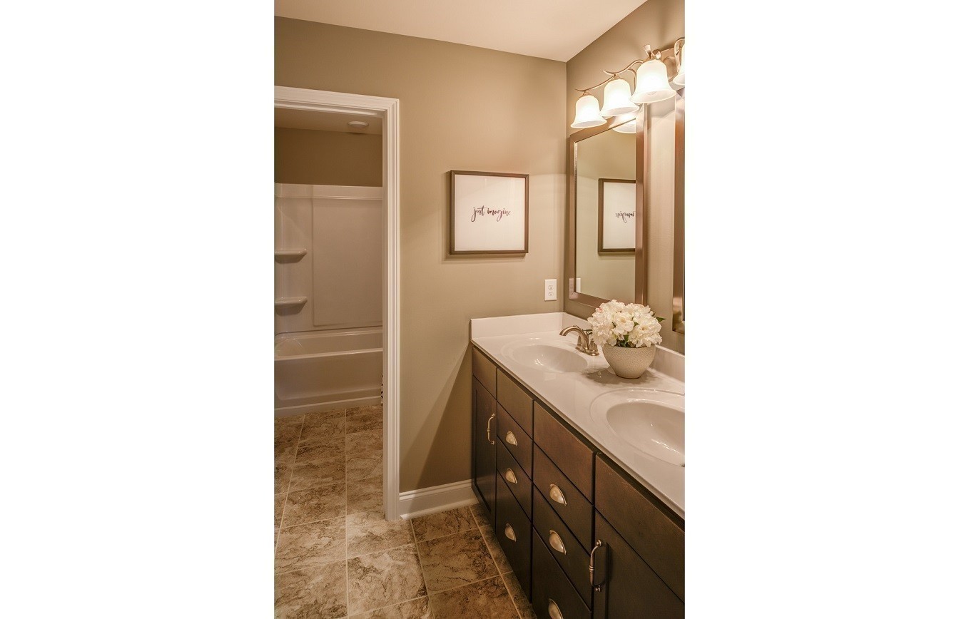 1231 Pebble Run Road Hendersonville, TN 37075 - Photo 24 of 53 a bathroom with a sink and a mirror