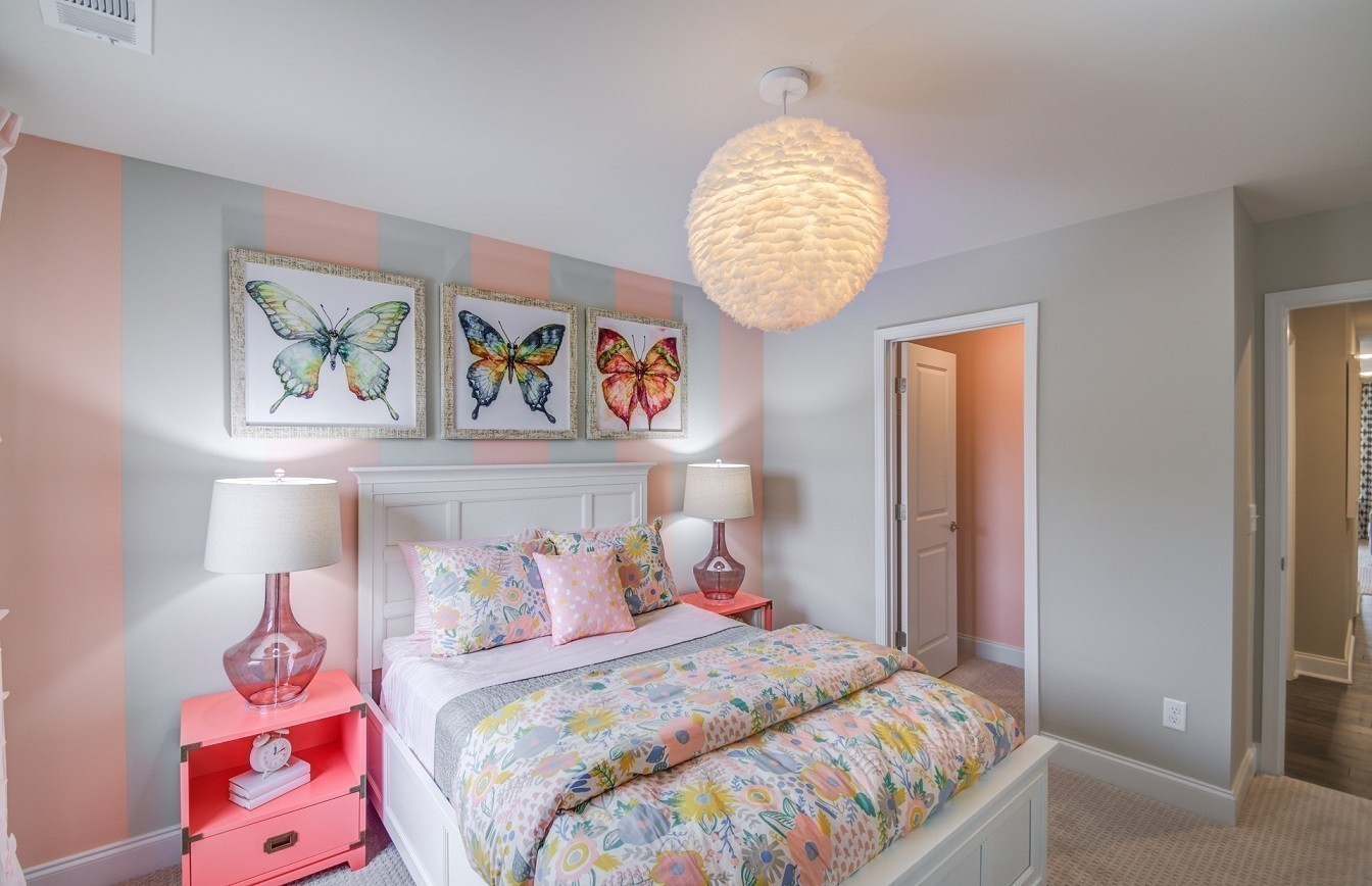 1231 Pebble Run Road Hendersonville, TN 37075 - Photo 26 of 53 a bedroom with a bed and wooden floor