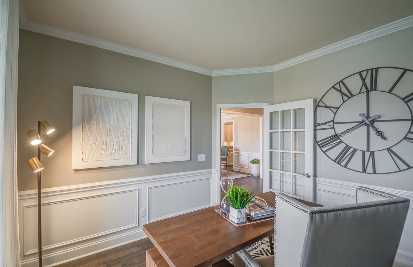 1231 Pebble Run Road Hendersonville, TN 37075 - Photo 10 of 53 a view of a workspace room with wooden floor and windows