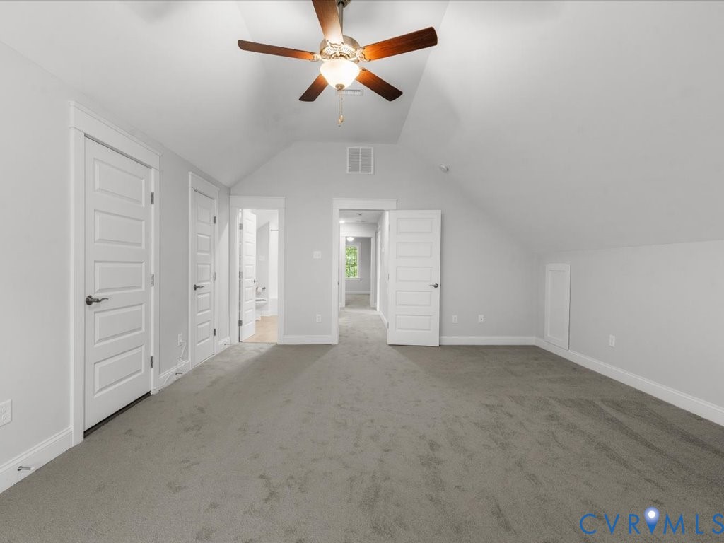 1280 Mill Quarter Road Powhatan, VA 23139 - Photo 37 of 50 Additional living space featuring vaulted ceiling,