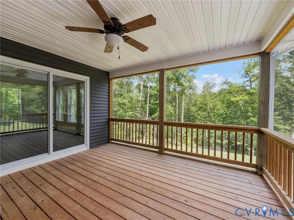 1280 Mill Quarter Road Powhatan, VA 23139 - Photo 39 of 50 View of wooden deck