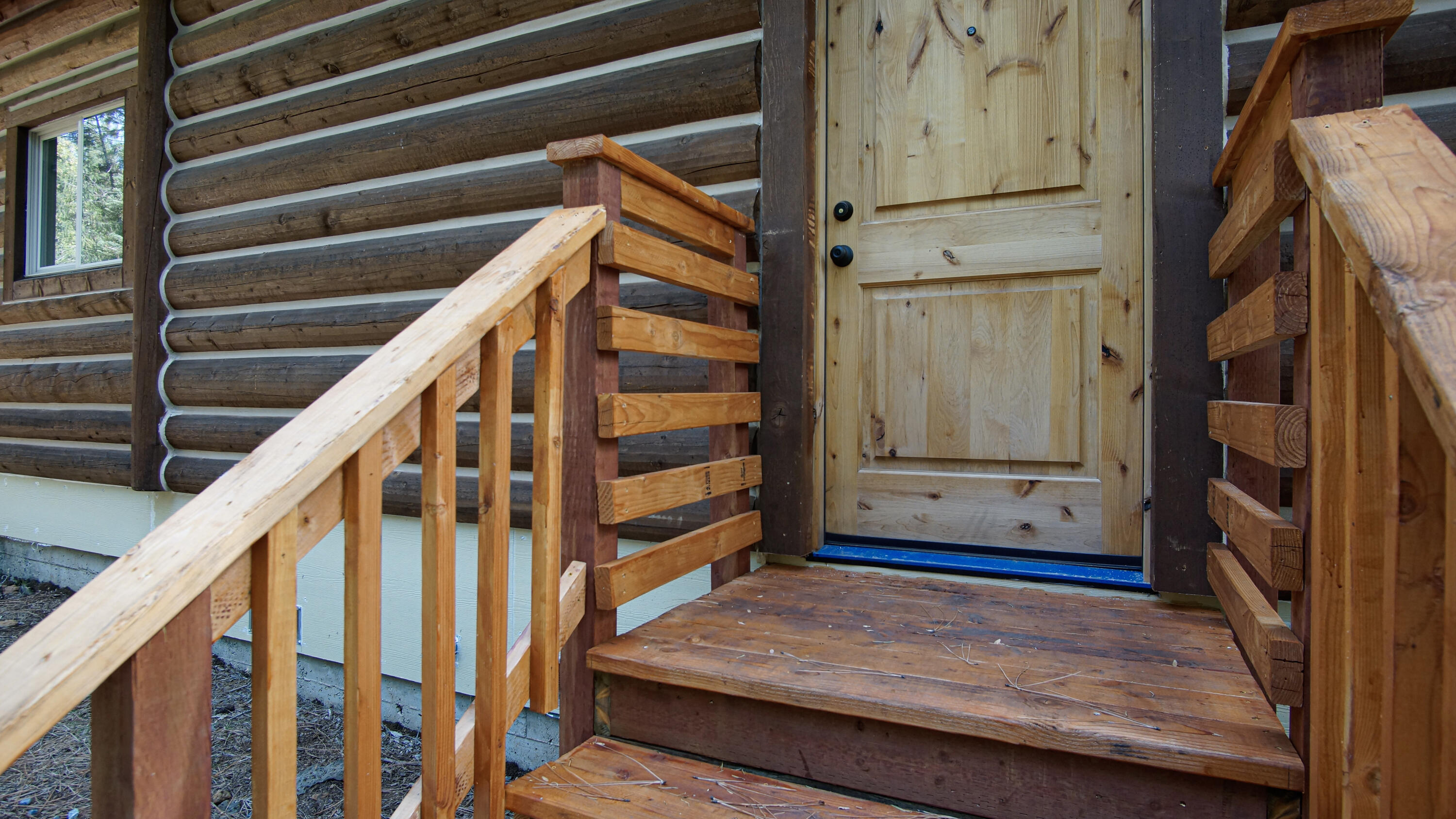 8118 Pine Forest Road Shingletown, CA 96088 - Photo 34 of 38 a view of an entryway with staircase