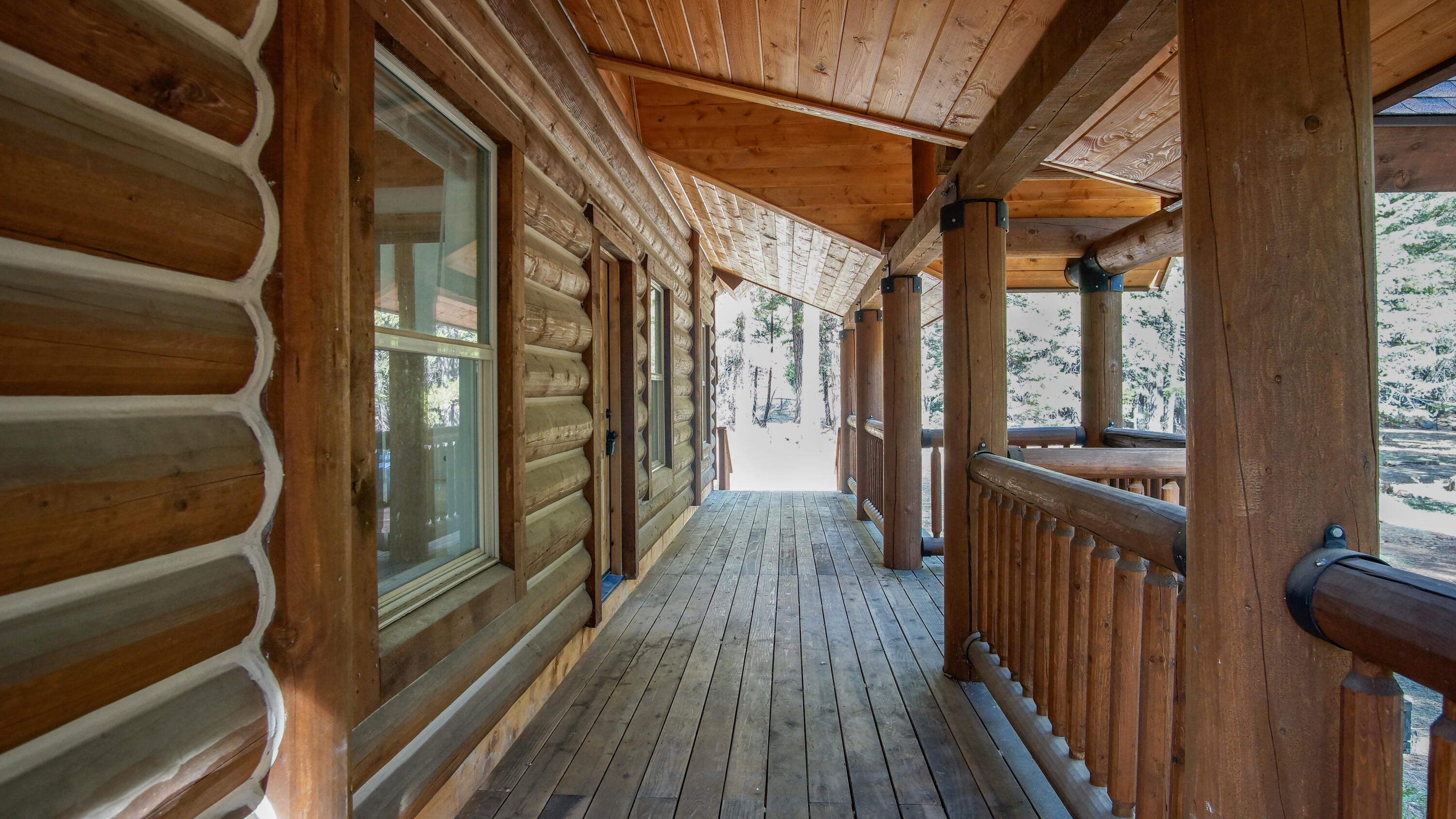 8118 Pine Forest Road Shingletown, CA 96088 - Photo 38 of 38 a view of a house with wooden floor and stairs
