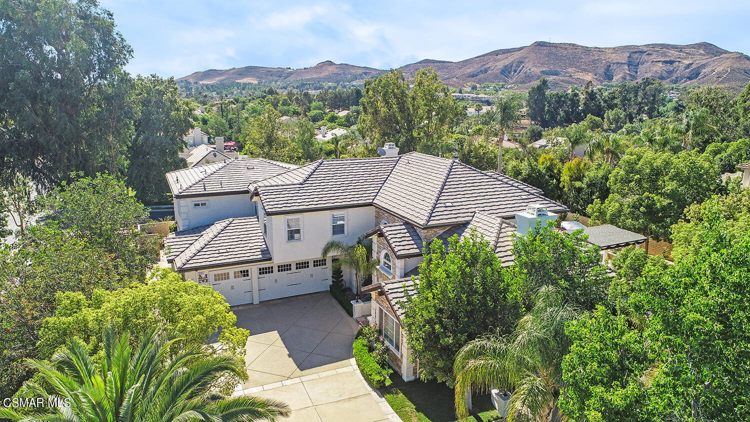 605 Noble Road Simi Valley, CA 93065 - Photo 3 of 97 2-front drone montain view