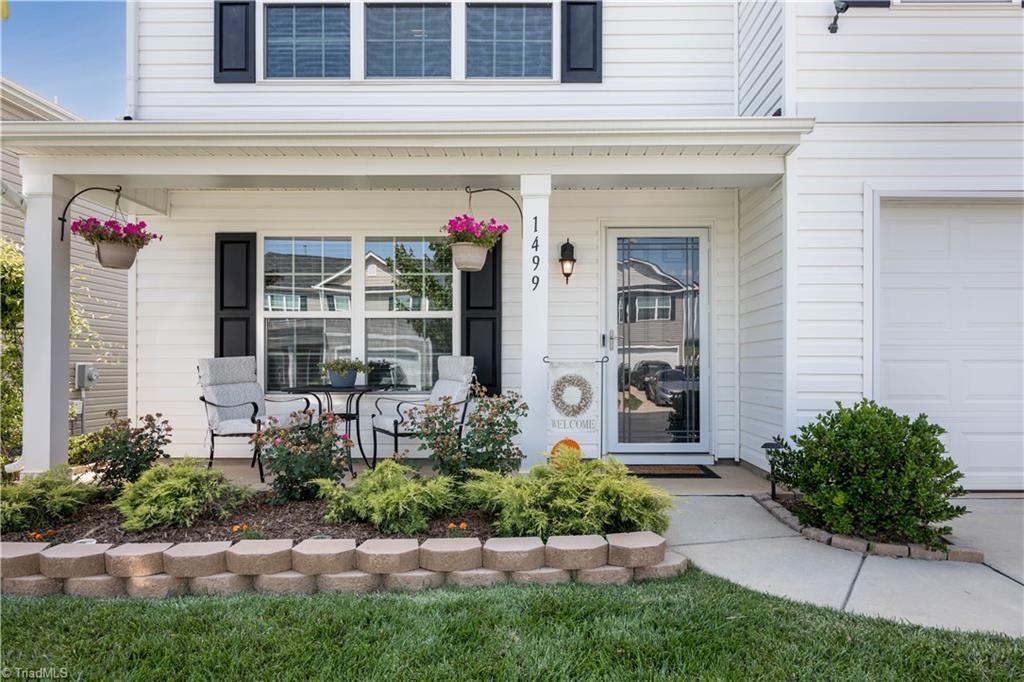 1499 Kilstrom Street Rural Hall, NC 27045 - Photo 2 of 28 A closer view of the landscaping and porch!