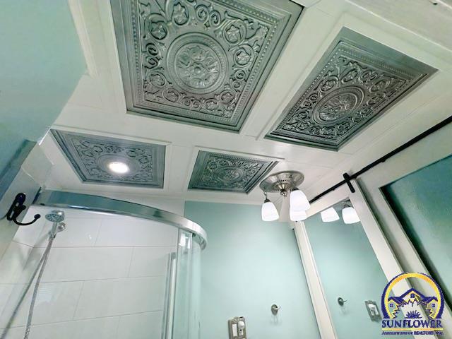 801 Rural Street Emporia, KS 66801 - Photo 23 of 27 upstairs bath ceiling