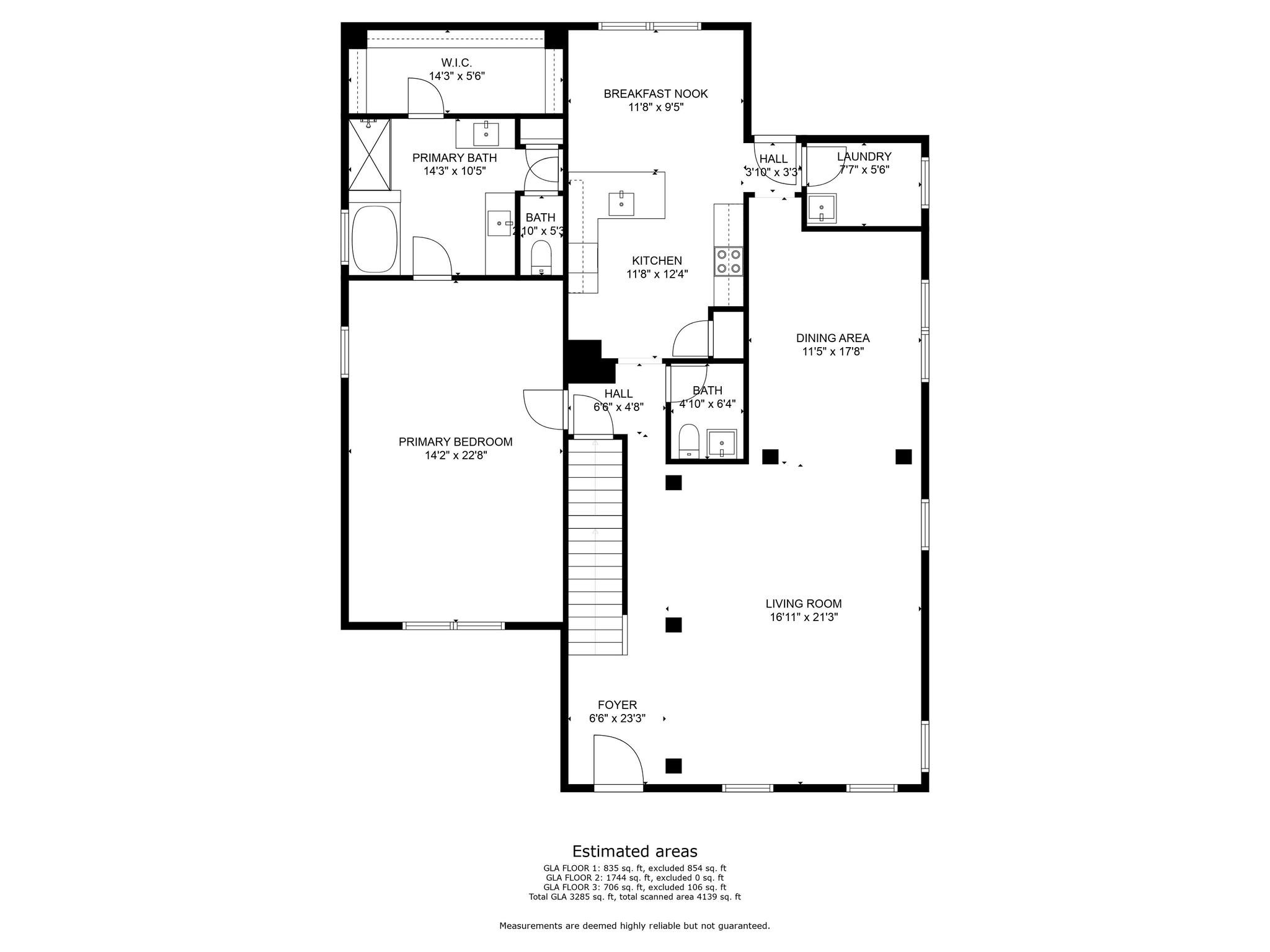 157 Lena Loop Burns, TN 37029 - Photo 47 of 49 a picture of a bathroom with mirror