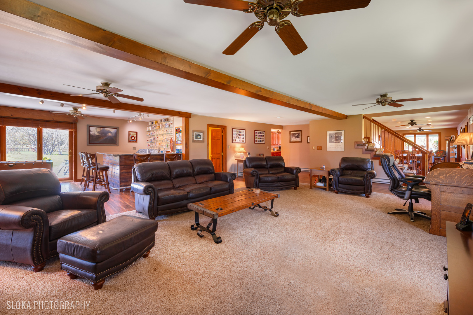 2401 West Wright Road Prairie Grove, IL 60012 - Photo 18 of 60 a living room with furniture a air conditioner vent and a window