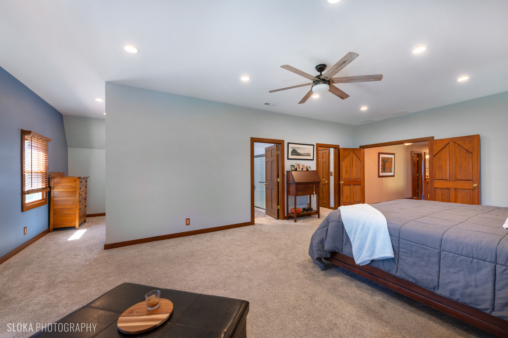 2401 West Wright Road Prairie Grove, IL 60012 - Photo 29 of 60 a spacious bedroom with a bed and window