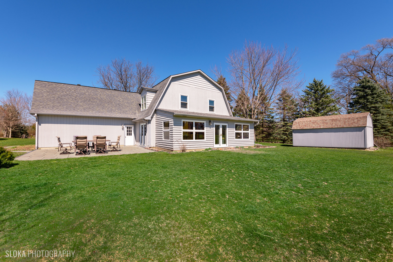 2401 West Wright Road Prairie Grove, IL 60012 - Photo 46 of 60 a front view of house with yard and green space