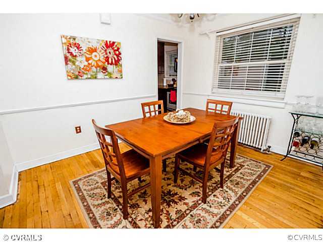 6214 Club Road Henrico, VA 23228 - Photo 5 of 24 Dining Room - New paint, hardwood floors