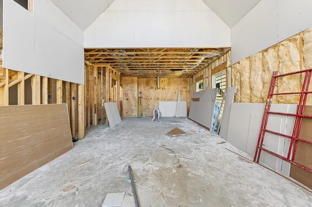 a view of a room with window