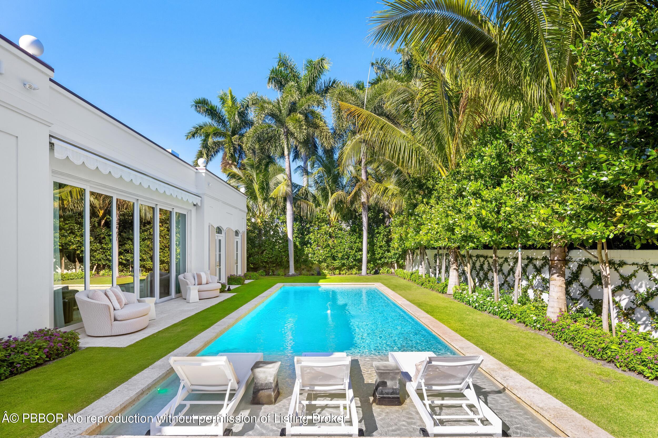 309 Chapel Hill Road Palm Beach, FL 33480 - Photo 36 of 50 Pool