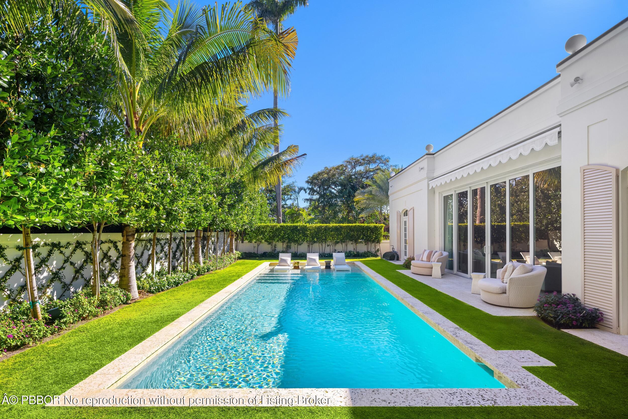 309 Chapel Hill Road Palm Beach, FL 33480 - Photo 38 of 50 Pool