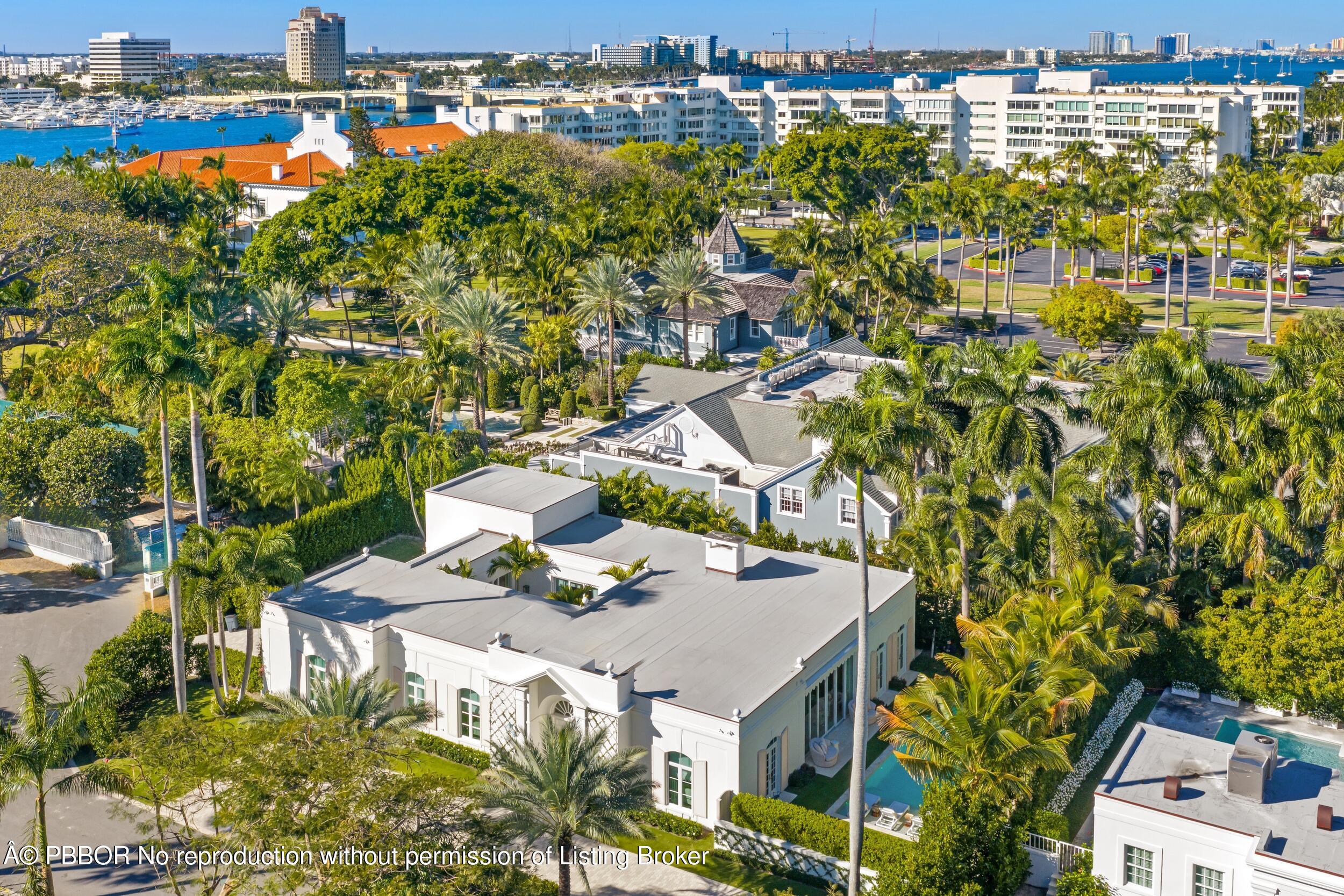 309 Chapel Hill Road Palm Beach, FL 33480 - Photo 48 of 50 Aerial