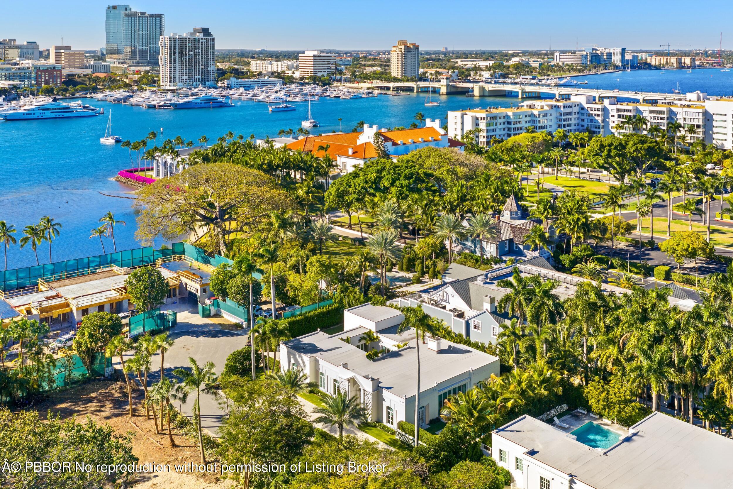 309 Chapel Hill Road Palm Beach, FL 33480 - Photo 49 of 50 Aerial