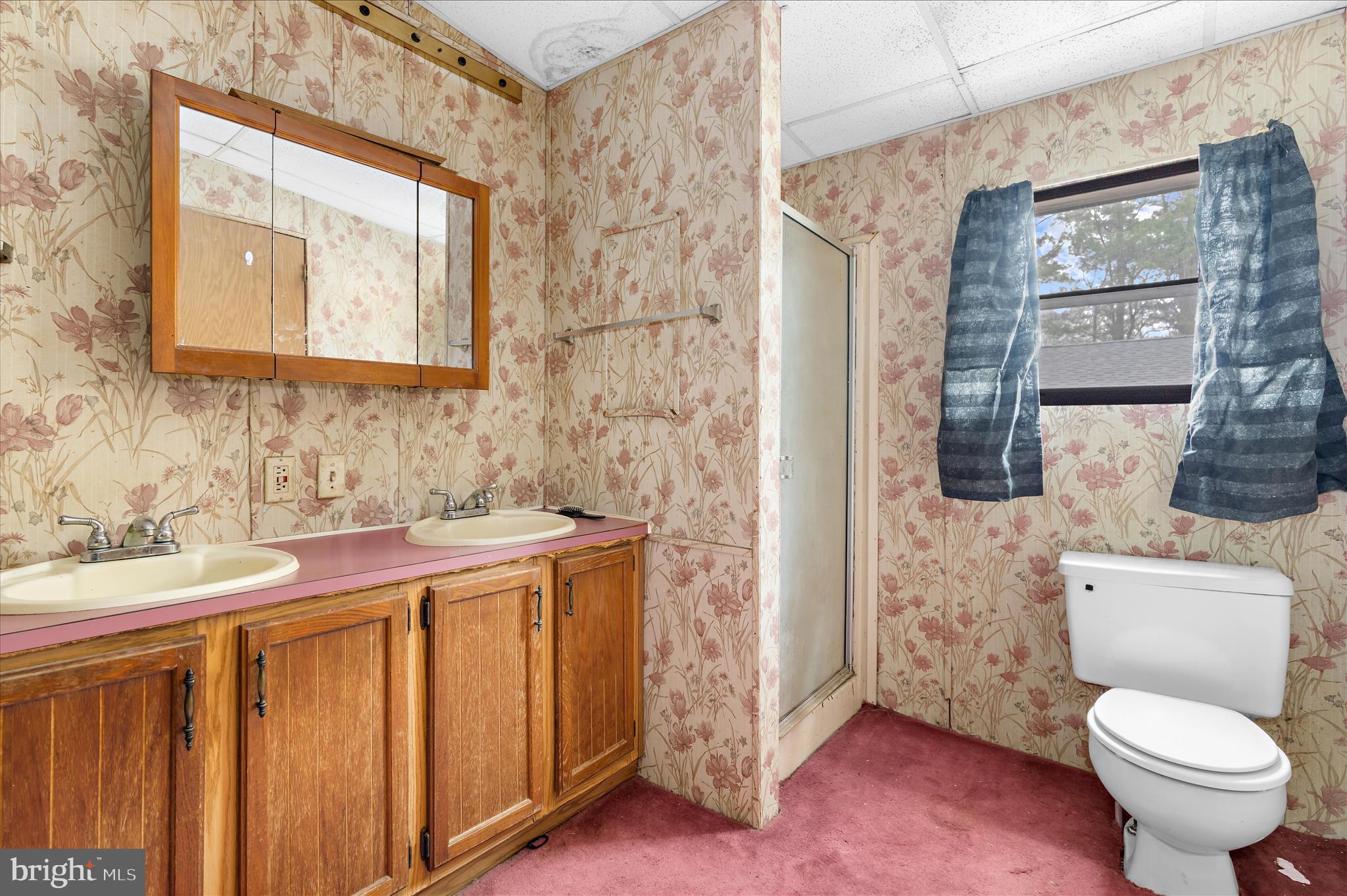 151 Darlington Road Havre de Grace, MD 21078 - Photo 26 of 46 a bathroom with a granite countertop toilet sink and mirror