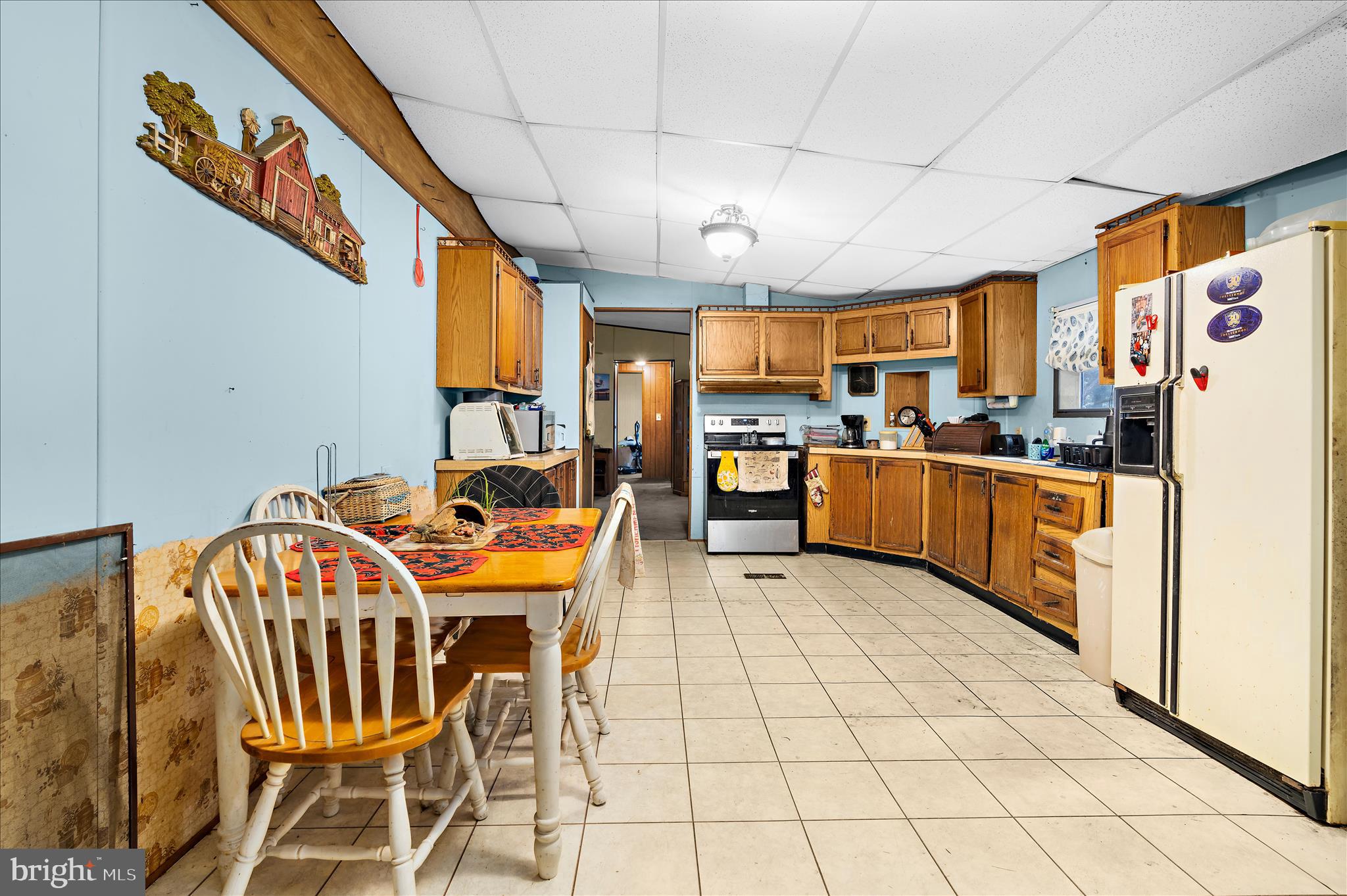 151 Darlington Road Havre de Grace, MD 21078 - Photo 30 of 46 a kitchen with stainless steel appliances kitchen island granite countertop a refrigerator a stove a sink and dishwasher with a dining table