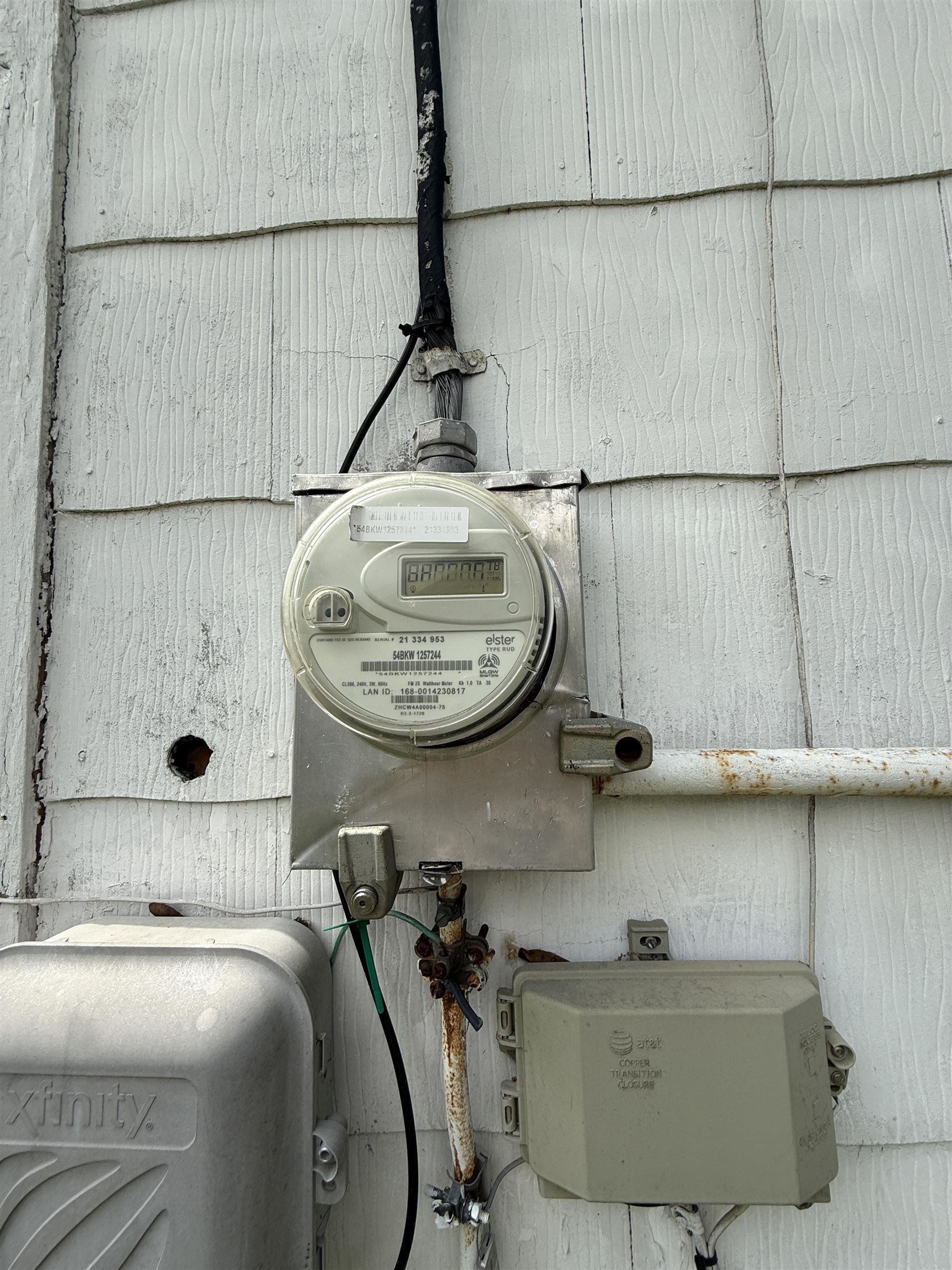 66 East Rollins Road Memphis, TN 38109 - Photo 6 of 31 Exterior view of electric meter