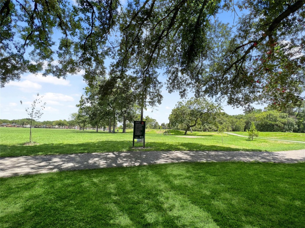 6347 Limestone Street Houston, TX 77092 - Photo 23 of 26 Discover serene living near Langwood Park, where lush greenery and inviting pathways create the perfect backdrop for your new home.