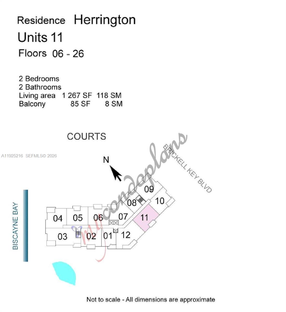 701 Brickell Key Boulevard, Unit 1911 Miami, FL 33131 - Photo 28 of 75