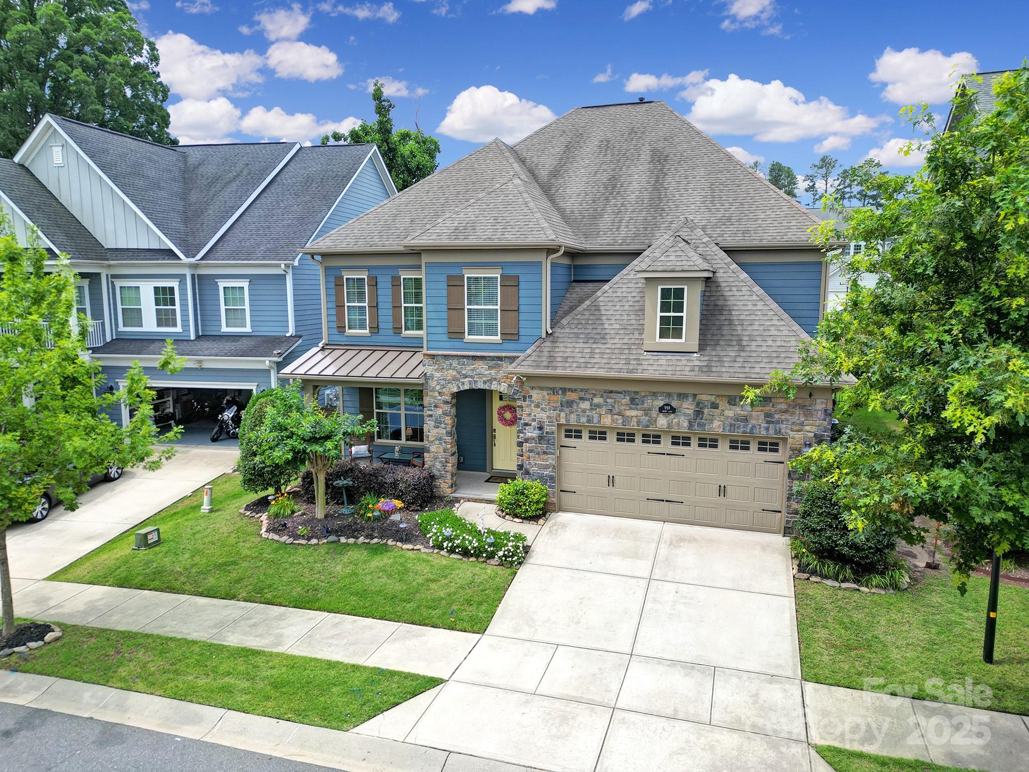 998 Emory Lane Fort Mill, SC 29708 - Photo 46 of 48 a front view of a house with a yard
